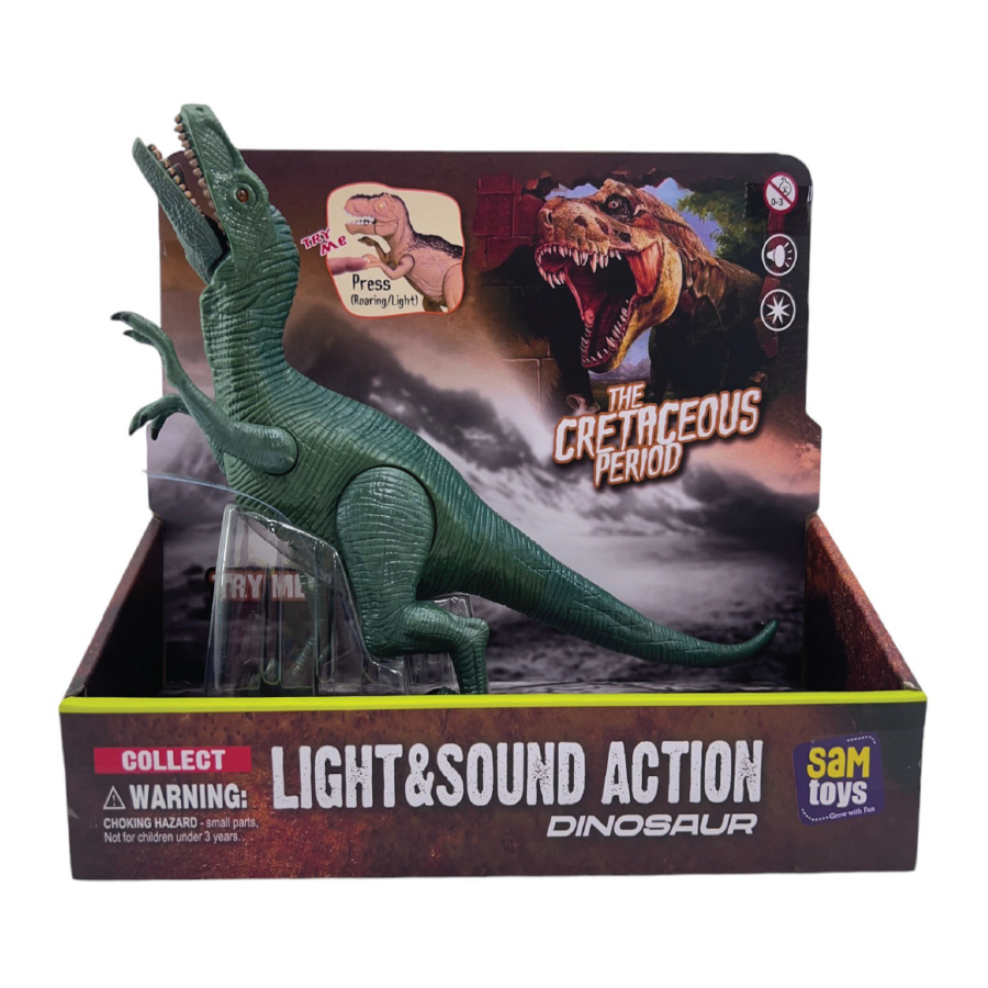 Sam Toys - Press & Play Simulation - Velociraptor