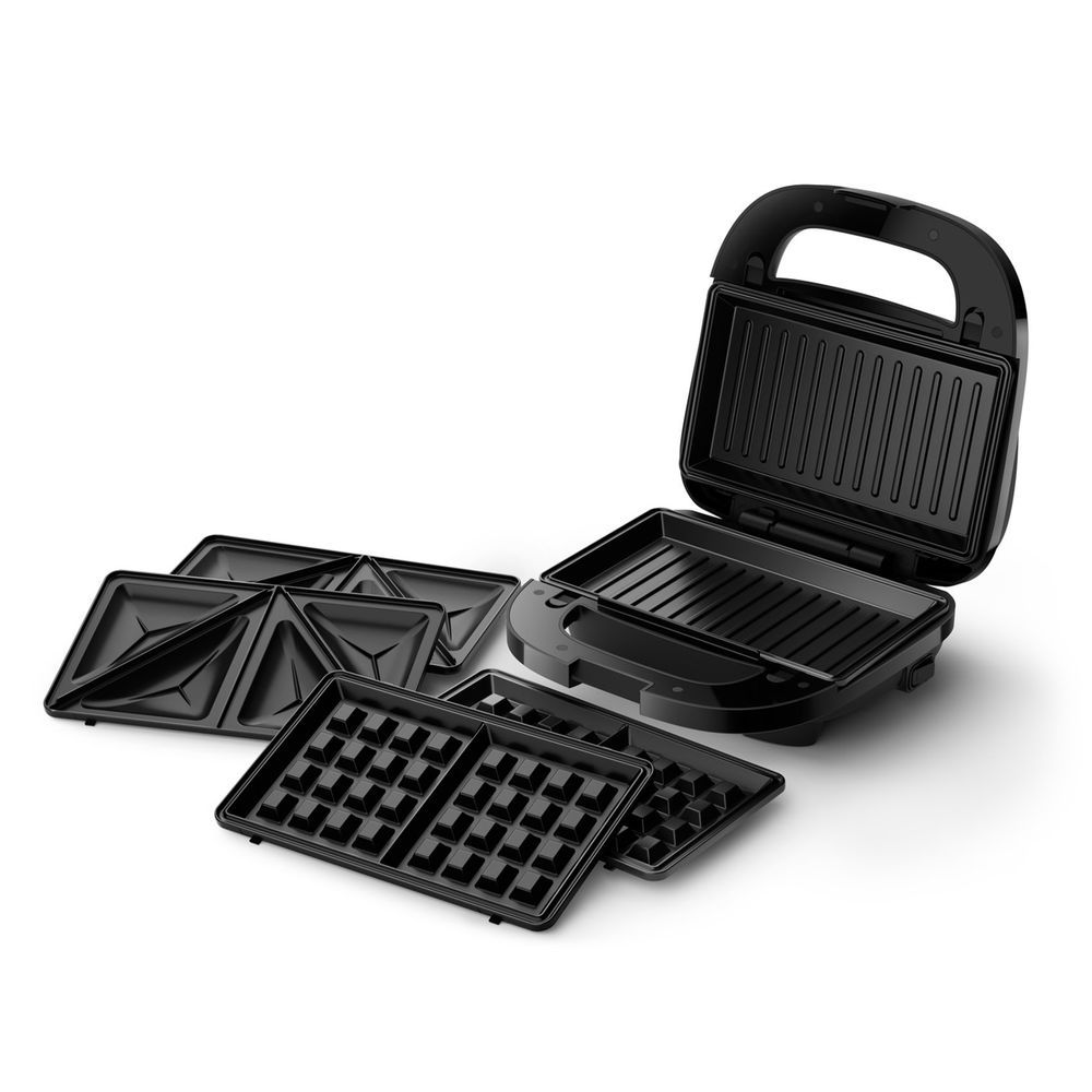 Philips - 5000 Series Sandwich Maker - Black - 750W