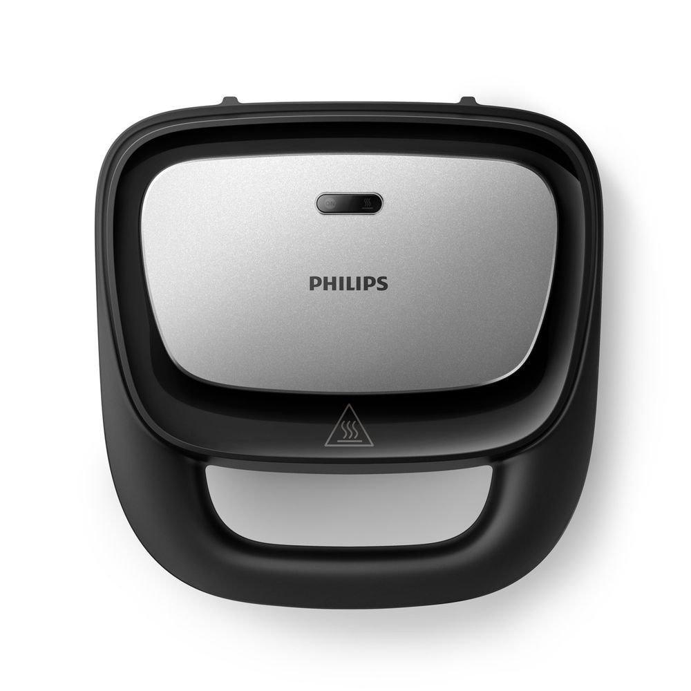 Philips - 5000 Series Sandwich Maker - Black - 750W