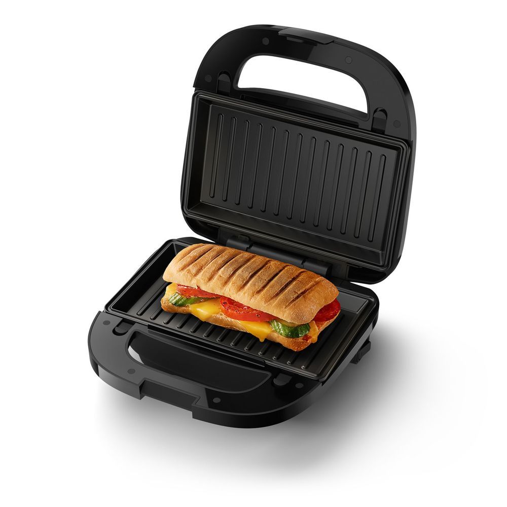 Philips - 5000 Series Sandwich Maker - Black - 750W