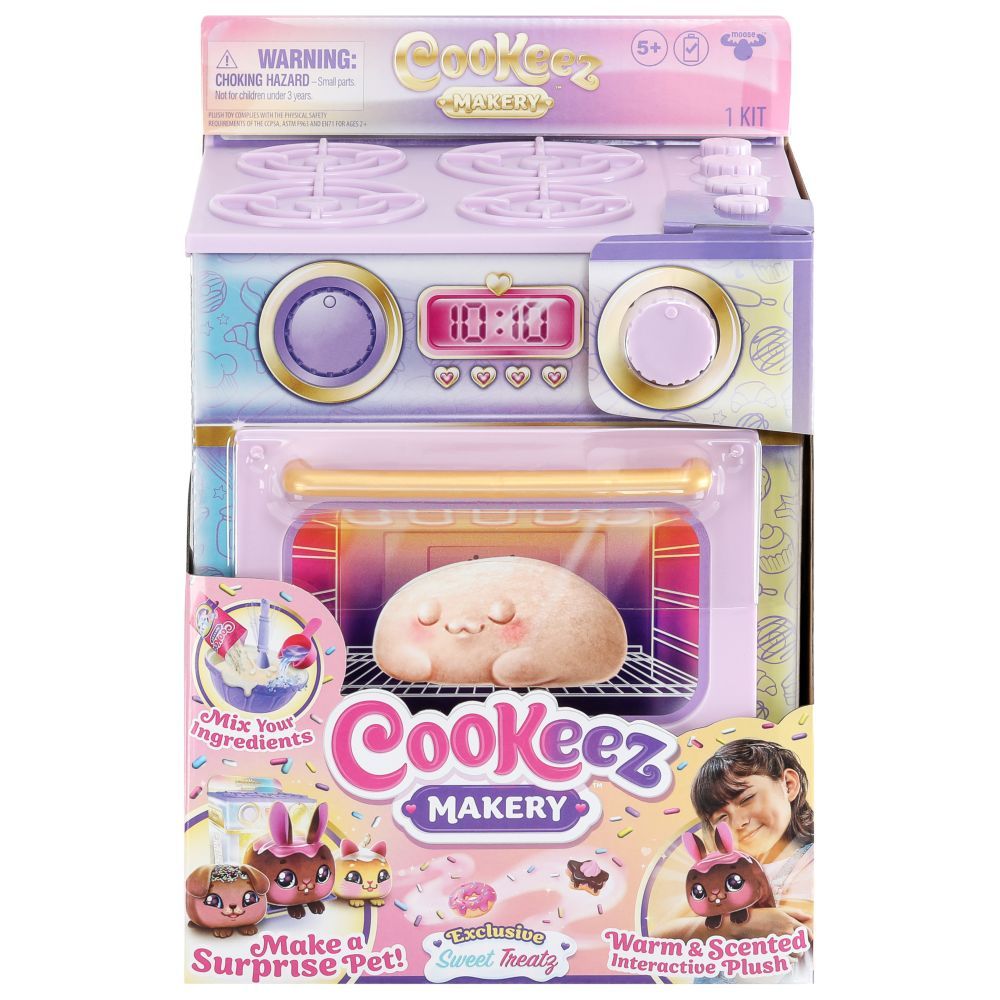 Cookeez Makery - Battery Operated Interactive Plush - Sweet Treaty