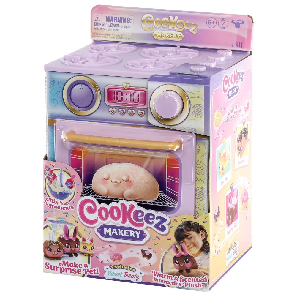 Cookeez Makery - Battery Operated Interactive Plush - Sweet Treaty