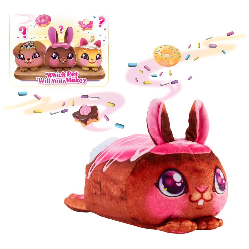 Cookeez Makery - Battery Operated Interactive Plush - Sweet Treaty