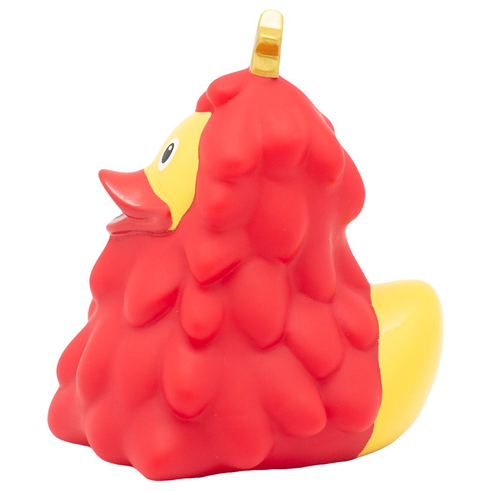 Lilalu - Christmas Tree Duck Bath Toy - Red