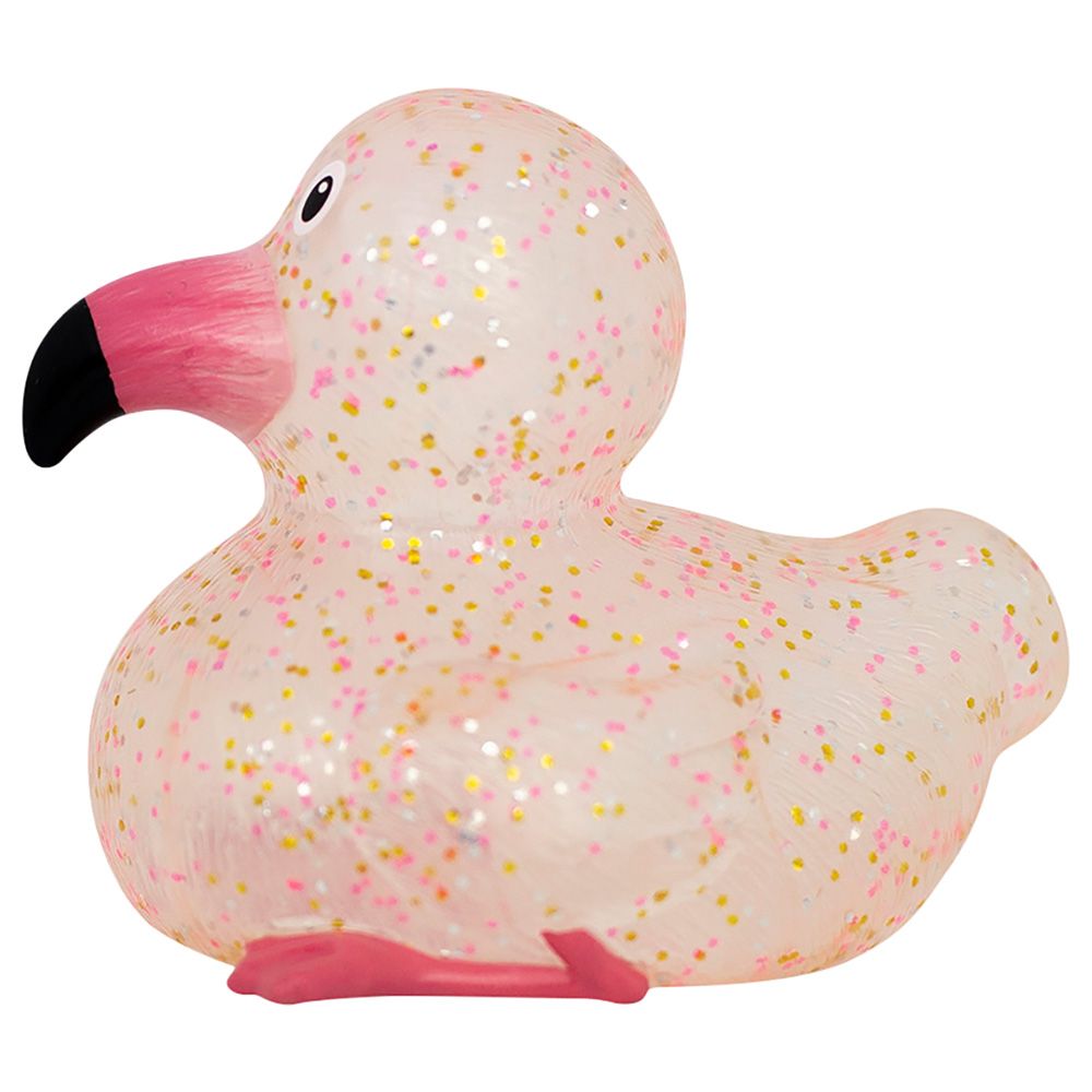 Lilalu - Glitter Flamingo Duck Bath Toy