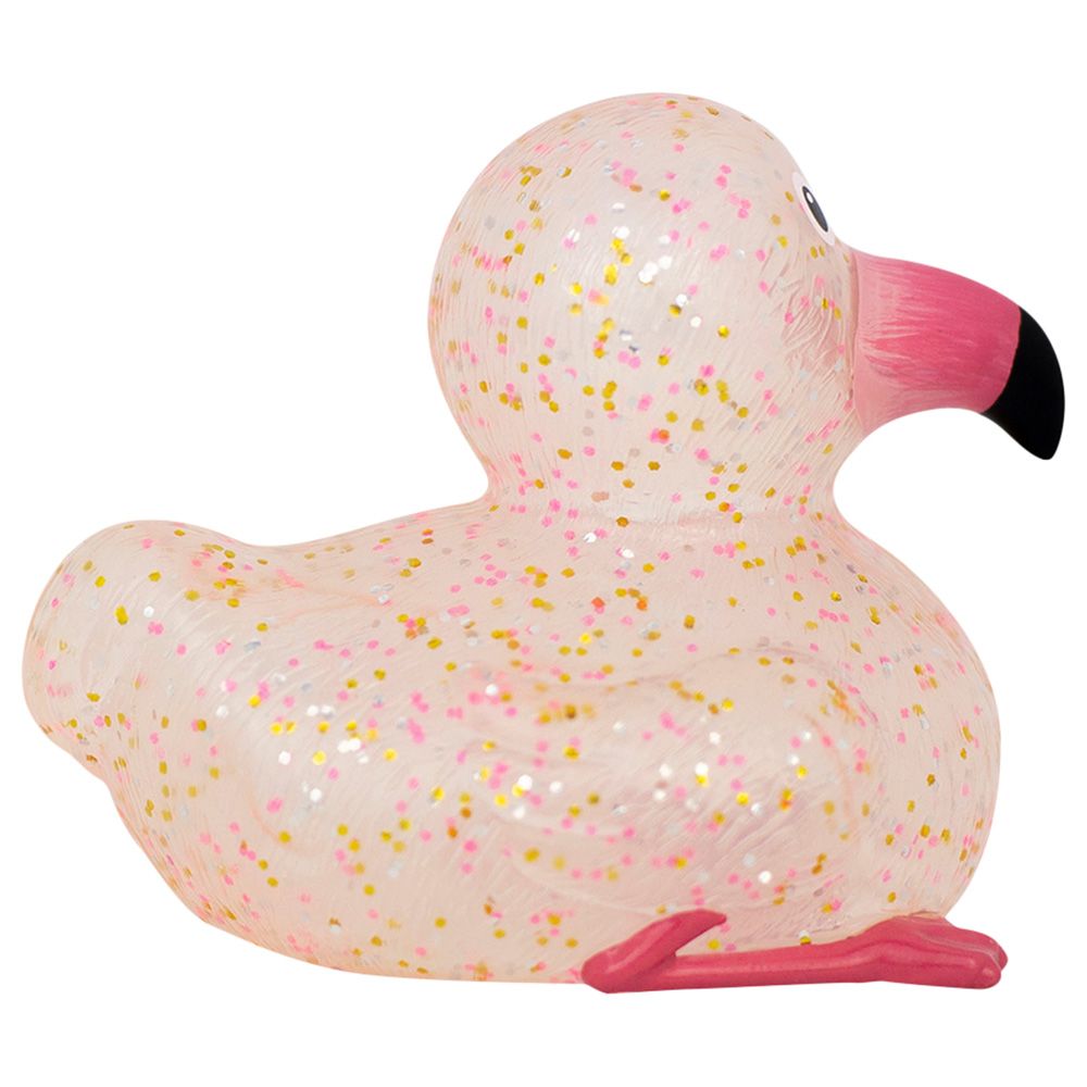 Lilalu - Glitter Flamingo Duck Bath Toy