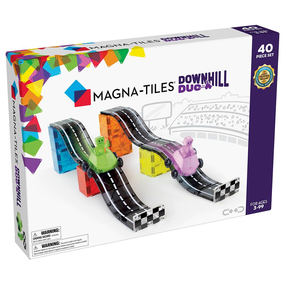 Magna-Tiles - Downhill Duo Set - 40pcs