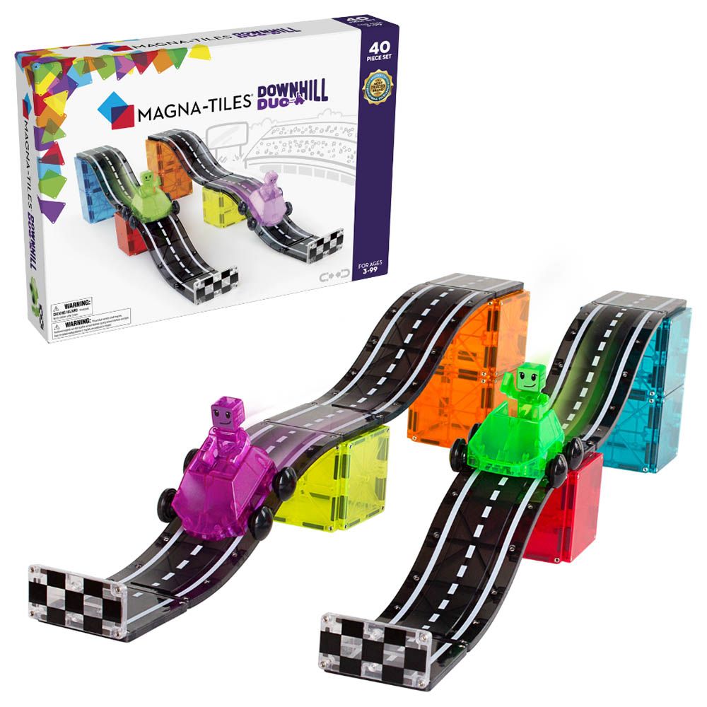 Magna-Tiles - Downhill Duo Set - 40pcs