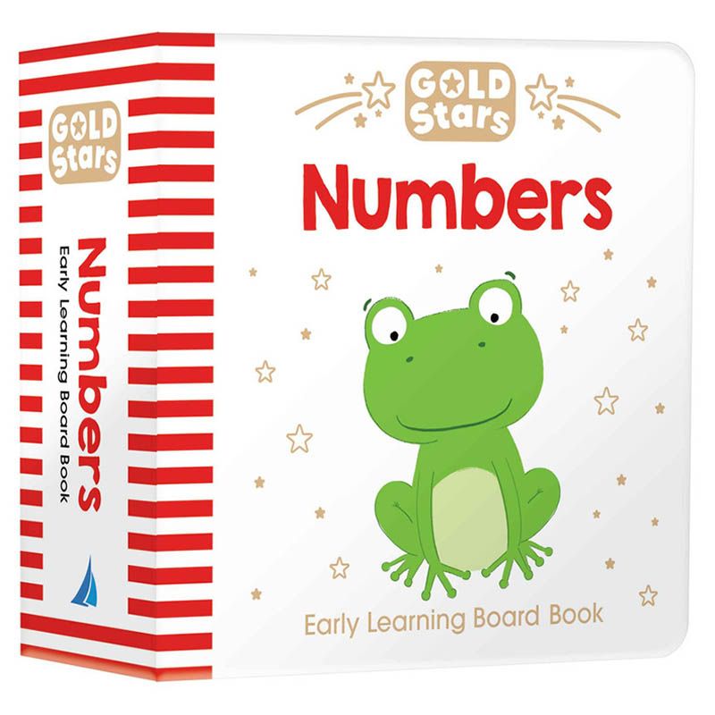 كتاب Gold Stars Vol. 2 - Numbers Chunky Board Book