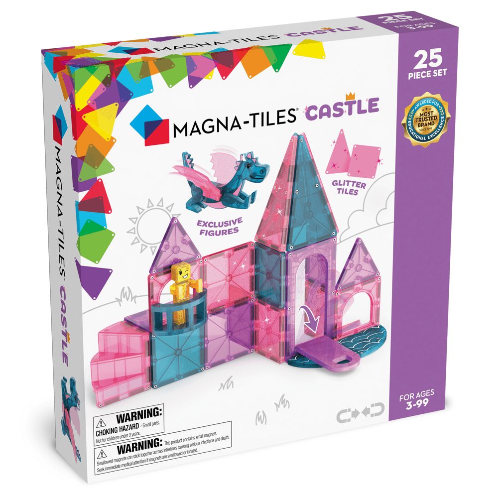 Magna-Tiles - Castle 25-Pc Set