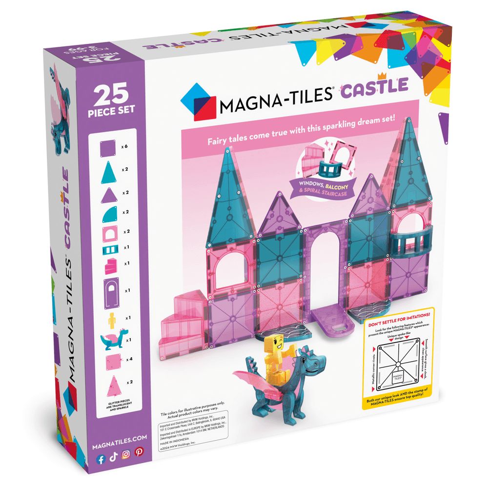 Magna-Tiles - Castle 25-Pc Set