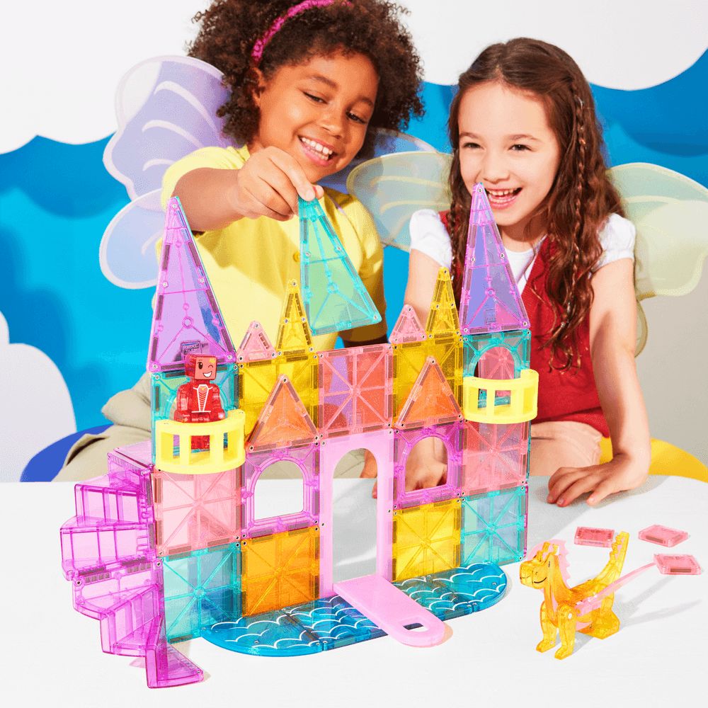 Magna-Tiles - Castle DLX 48-Pc Set