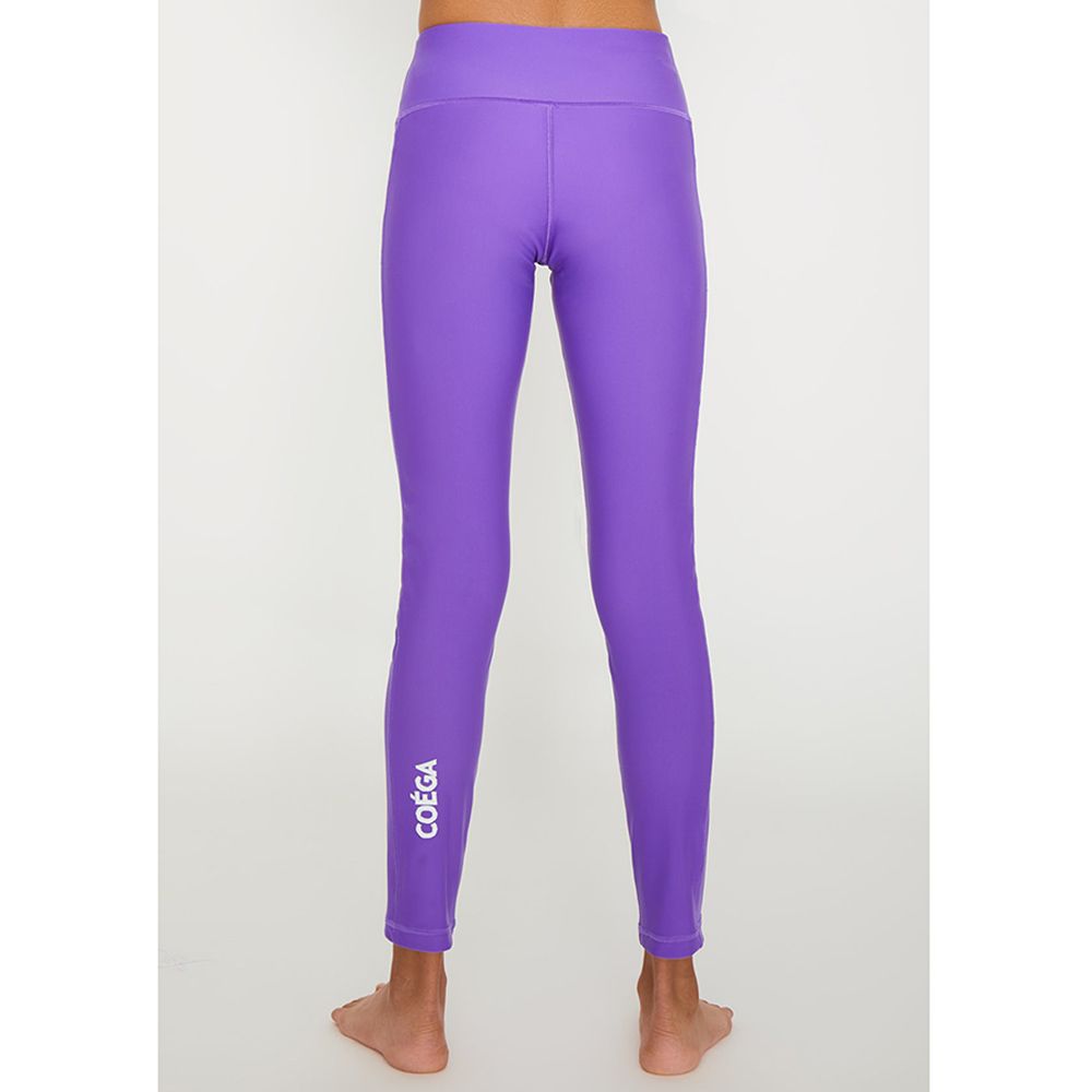 Coega Sunwear - Girls Youth Tights - Purple Abstract Drops