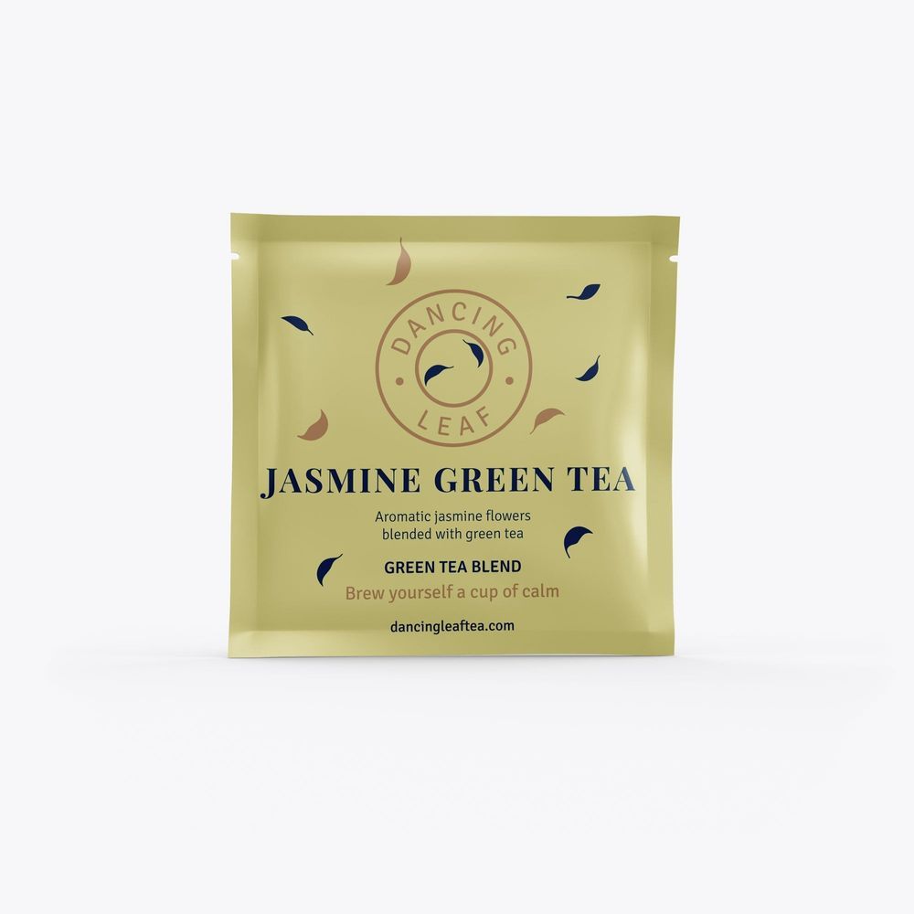 Dancing Leaf - Jasmine Green Tea Bags - 20 Pcs