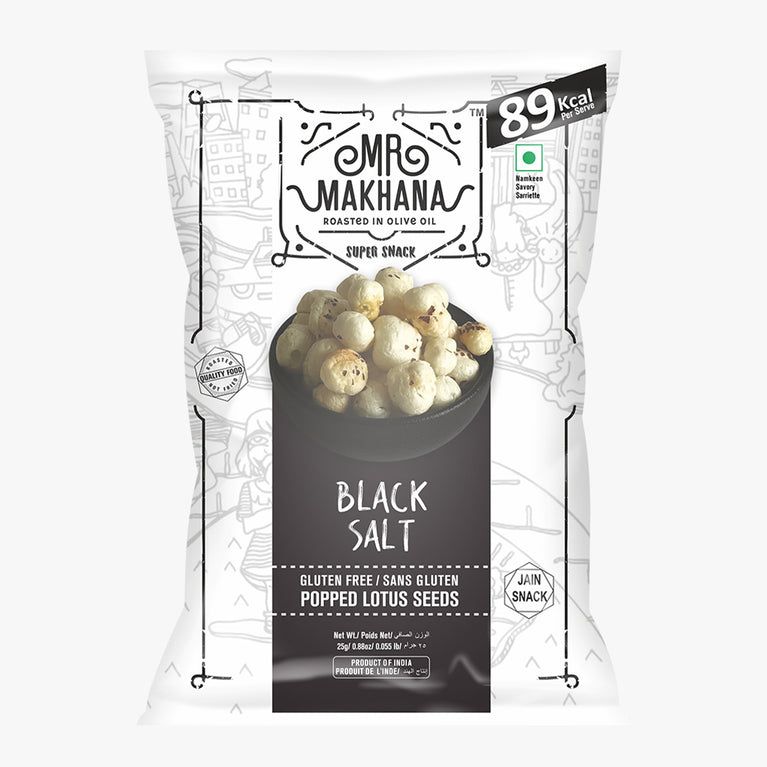 Mr Makhana - Black Salt 25g