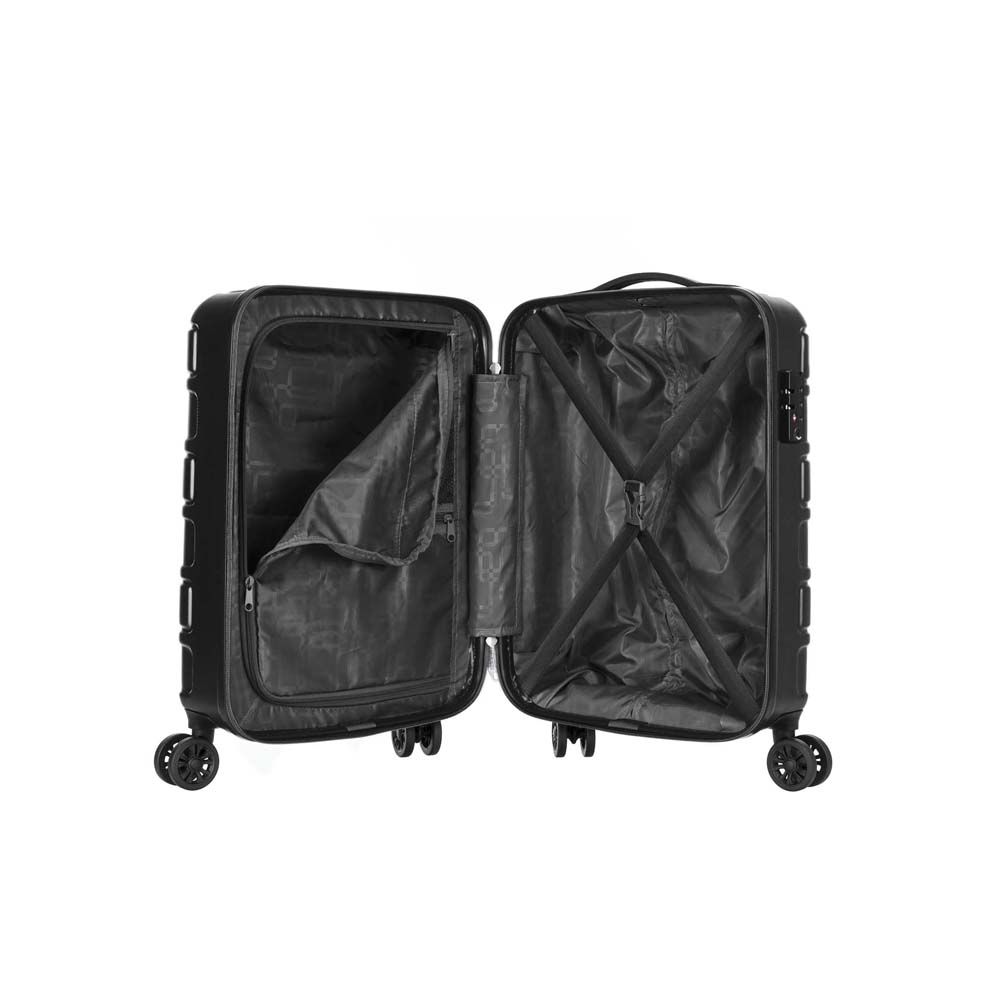 American Tourister - Bricklane Luggage Trolly Bag Spinner - 55 cm - Jet Black