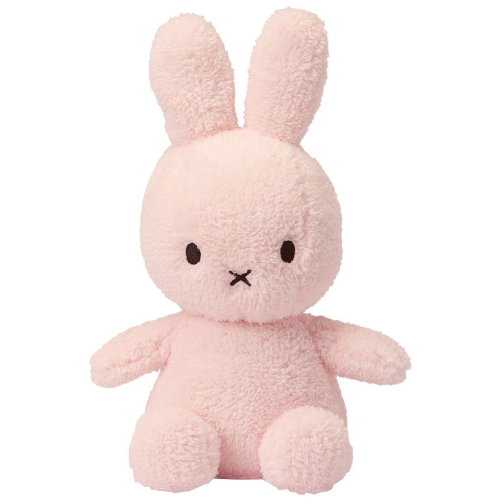 Bon Ton Toys - Miffy Sitting Terry Plush - Light Pink - 23 cm