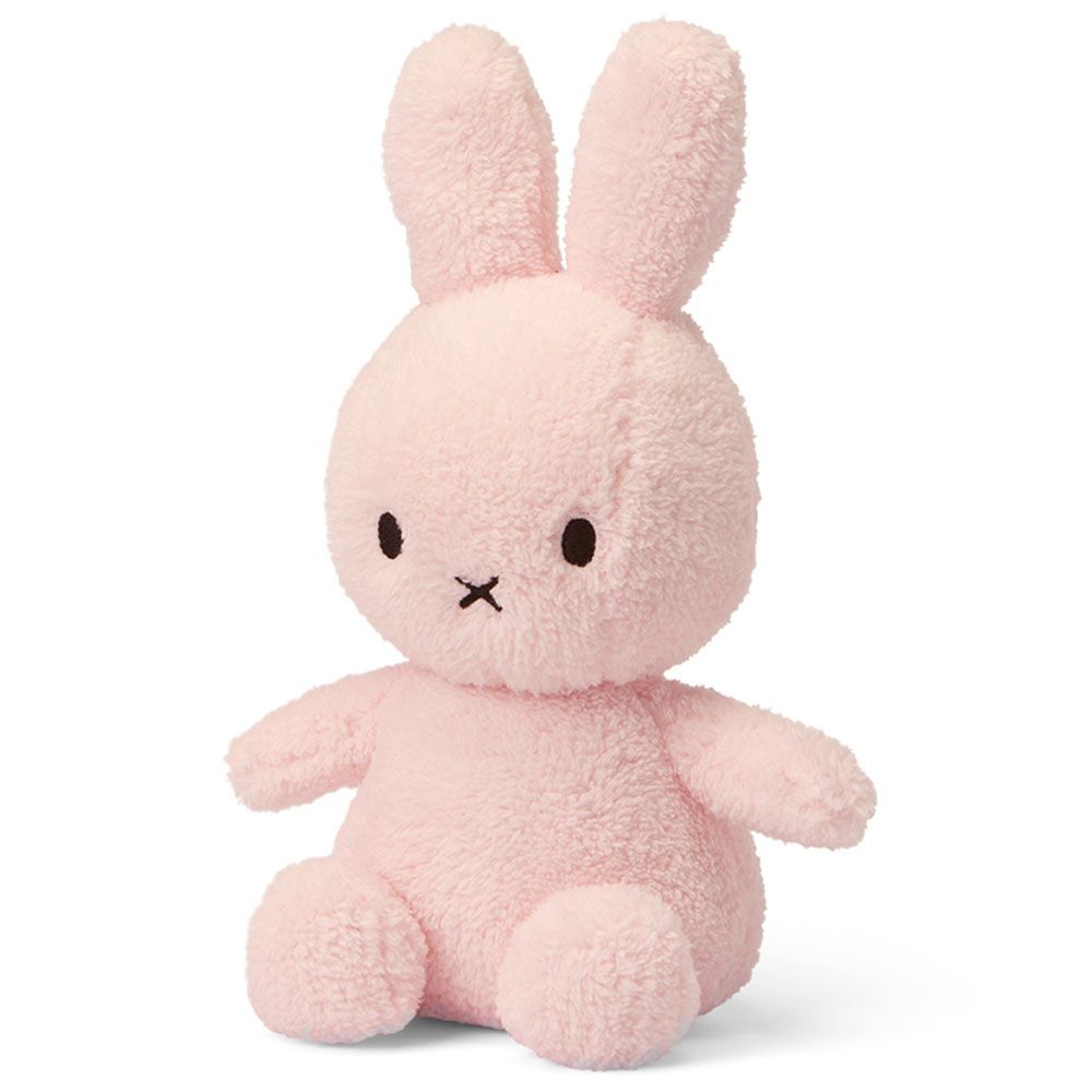 Bon Ton Toys - Miffy Sitting Terry Plush - Light Pink - 23 cm