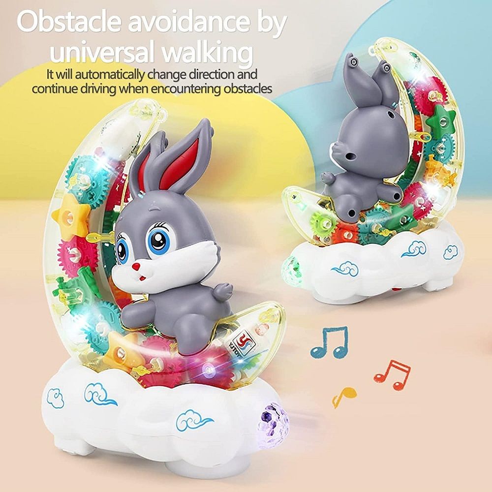 Brain Giggles - Battery Operated Musical Moon Toy