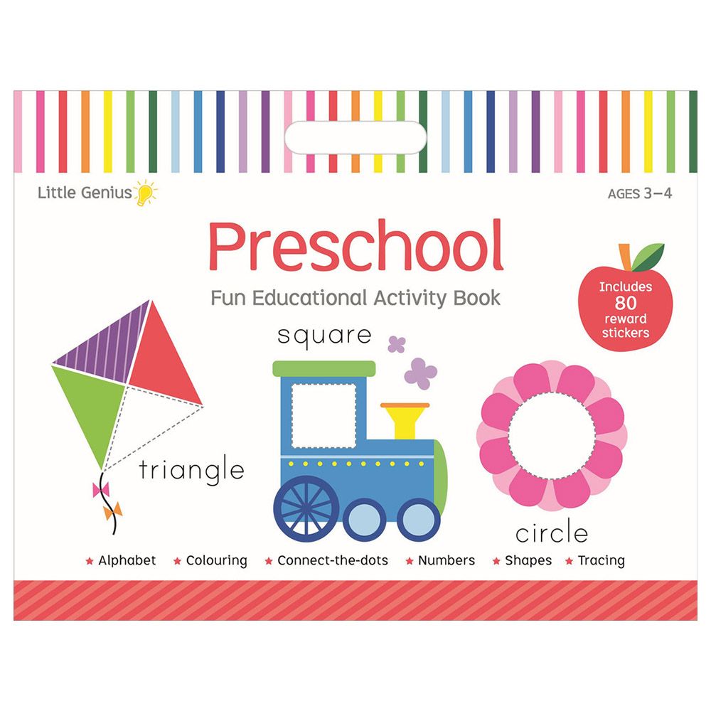 كتاب Little Genius Vol. 2 - Preschool Mega Activity Pad