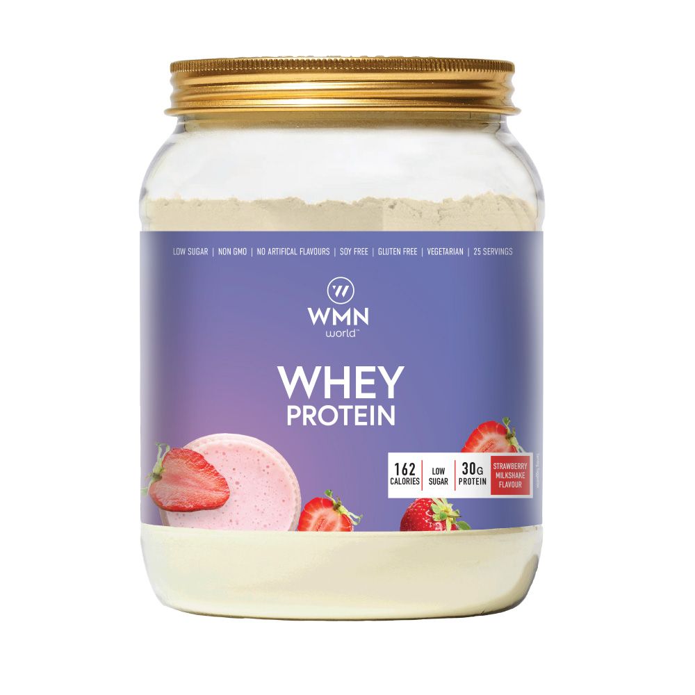 WMN World - Premium Grass-fed Whey Protein - Strawberry Milkshake 500g