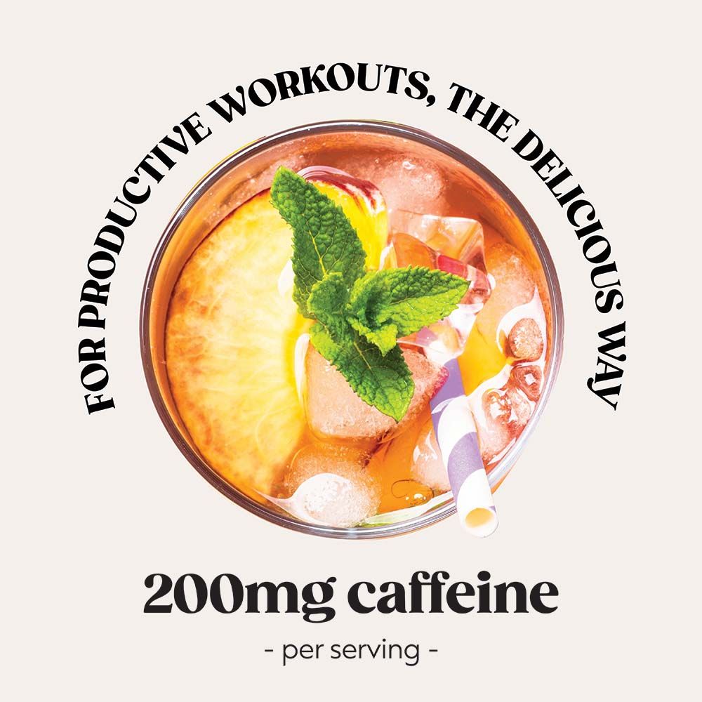 WMN World - Pre Workout For Energy & Focus - Peach Tea 300g