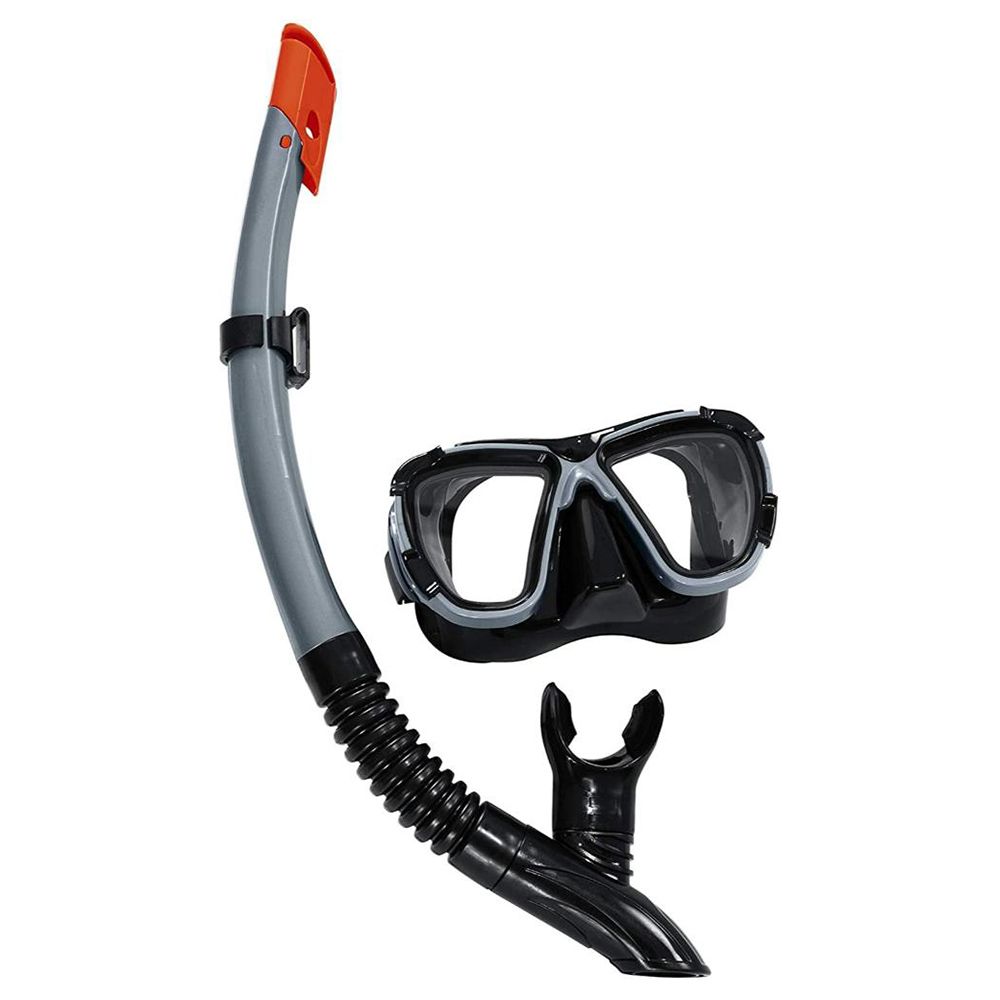 Bestway Hydro-Pro Snorkle And Fin Set - S/M - Color May Vary - 1pc