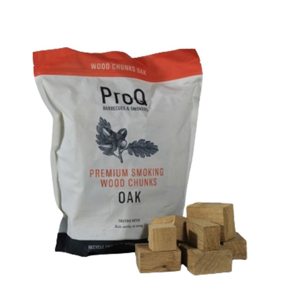 Proq - Smoking Wood Chunks Bag - Oak - 1Kg