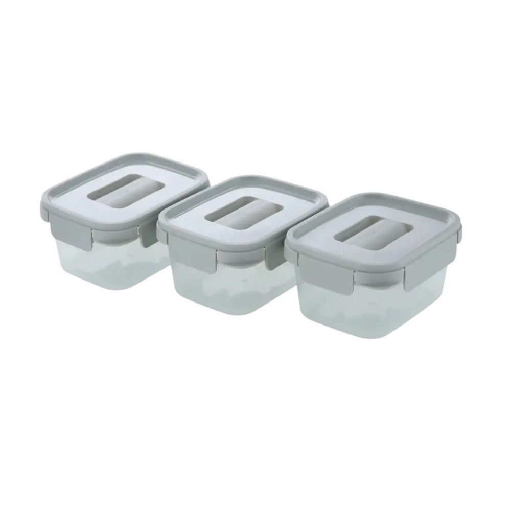 LOCK&LOCK - Nestopia Airtight Microwave & Freezer Safe Containers 920ml - 3Pcs