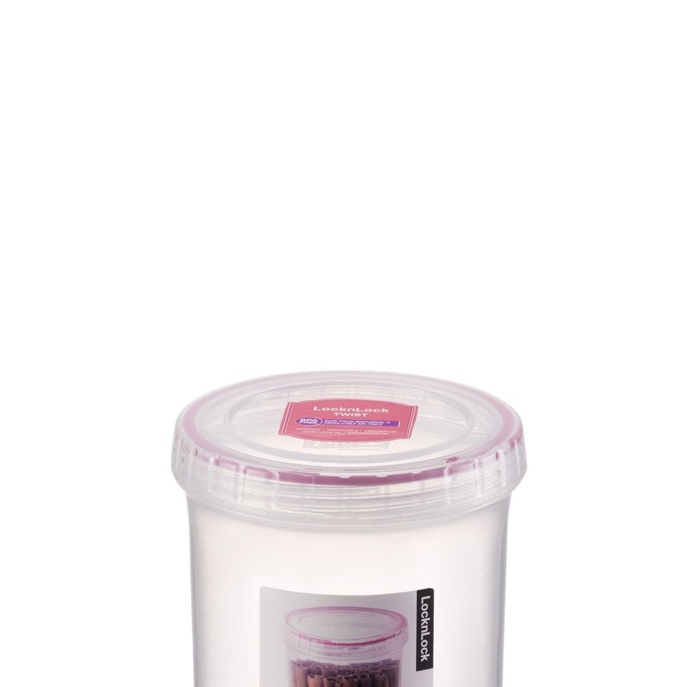 LOCK&LOCK - BPA-Free Airtight Seal Freezer & Dishwasher Safe Twist Food Container 560ml