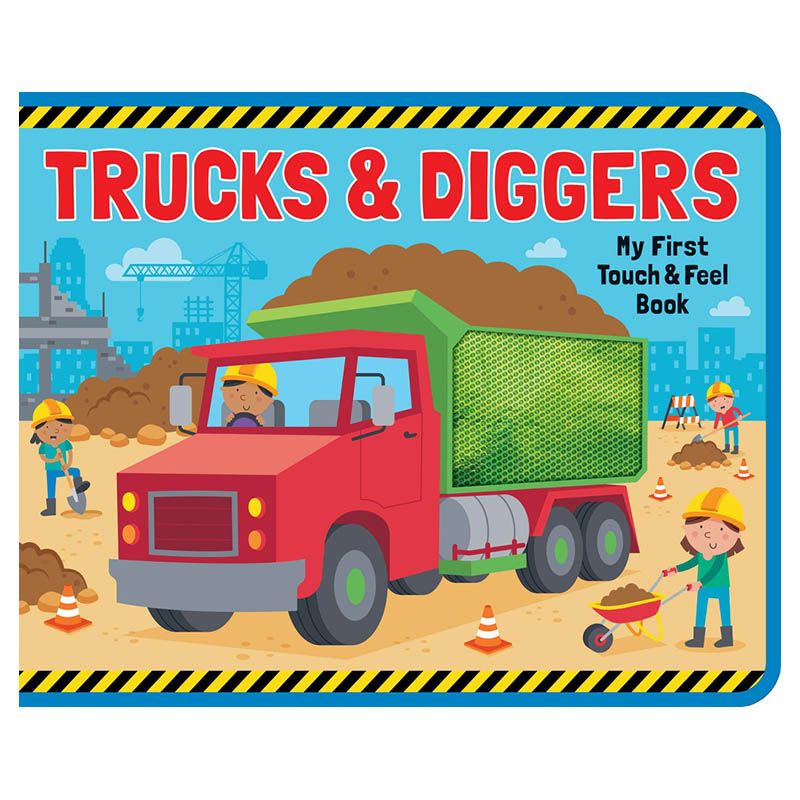 كتاب Trucks & Diggers My First Foam Touch & Feel Book