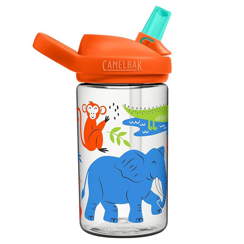 CamelBak - Spring Summer Eddy+ Kids Water Bottle - Spring Safari - 414 ml