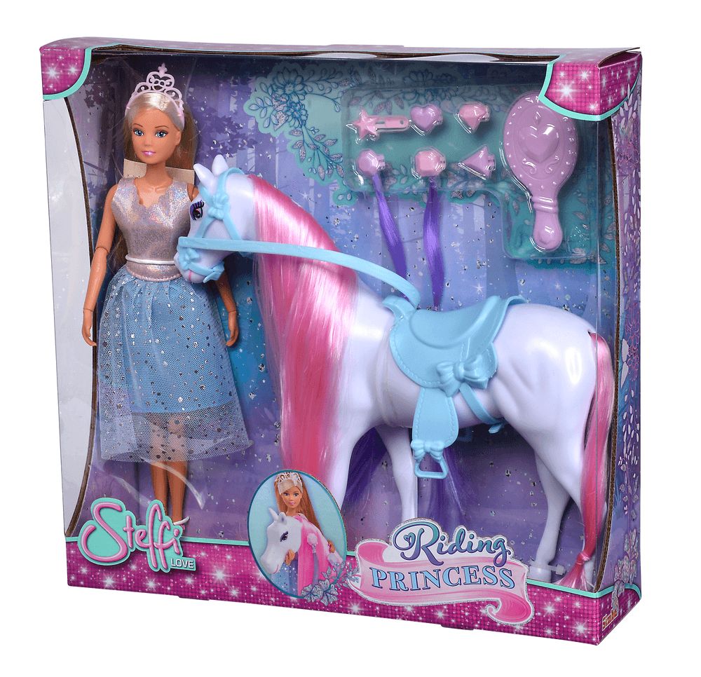 Simba - Steffi Love Riding Princess Doll Playset