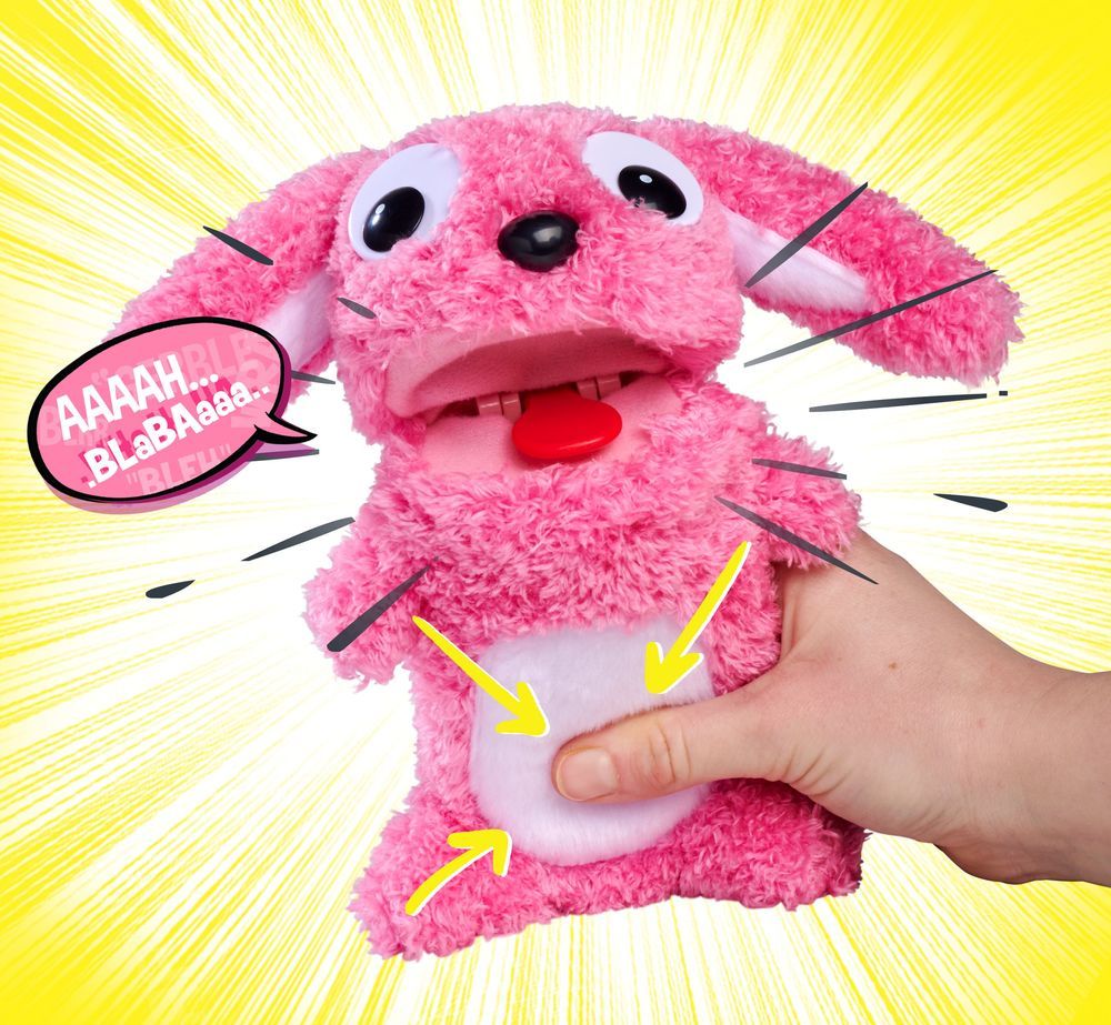 Simba - Screamerz Plush Toy - Rabbit - Pink - 30cm