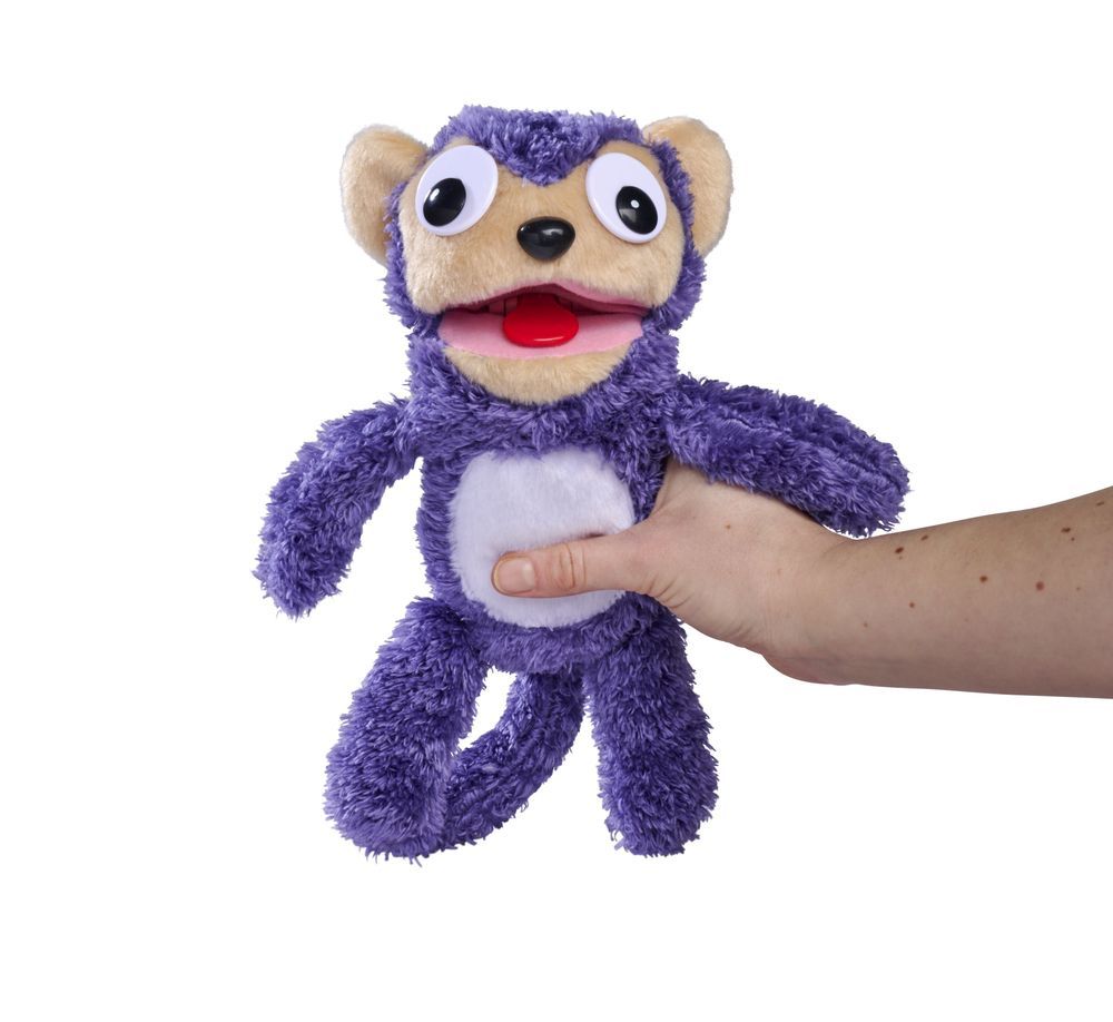 Simba - Screamerz Plush Toy - Monkey - Purple - 30cm