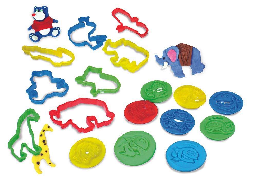 Simba - A And F Mega Dough Playset - 55pcs