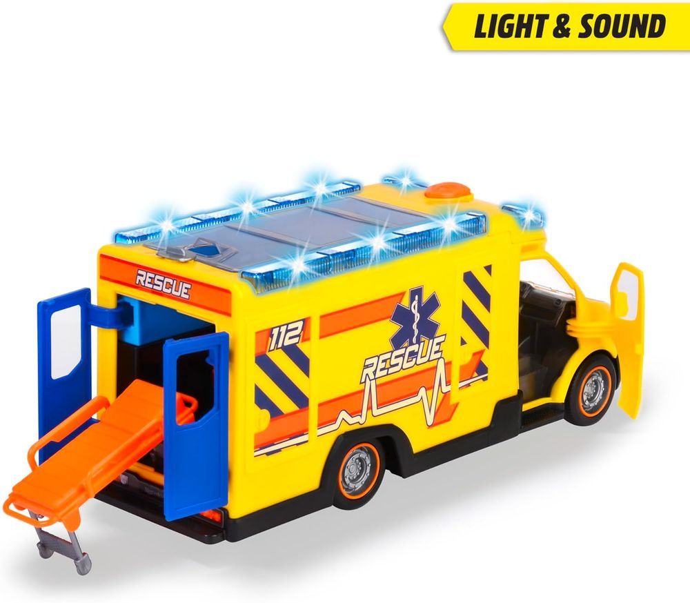 Dickie - Mercedes-Benz Sprinter Rescue Vehicle Playset