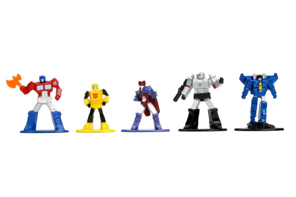 Jada - Transformers Wave 3 Nano Figures - 18 Pcs - 4cm