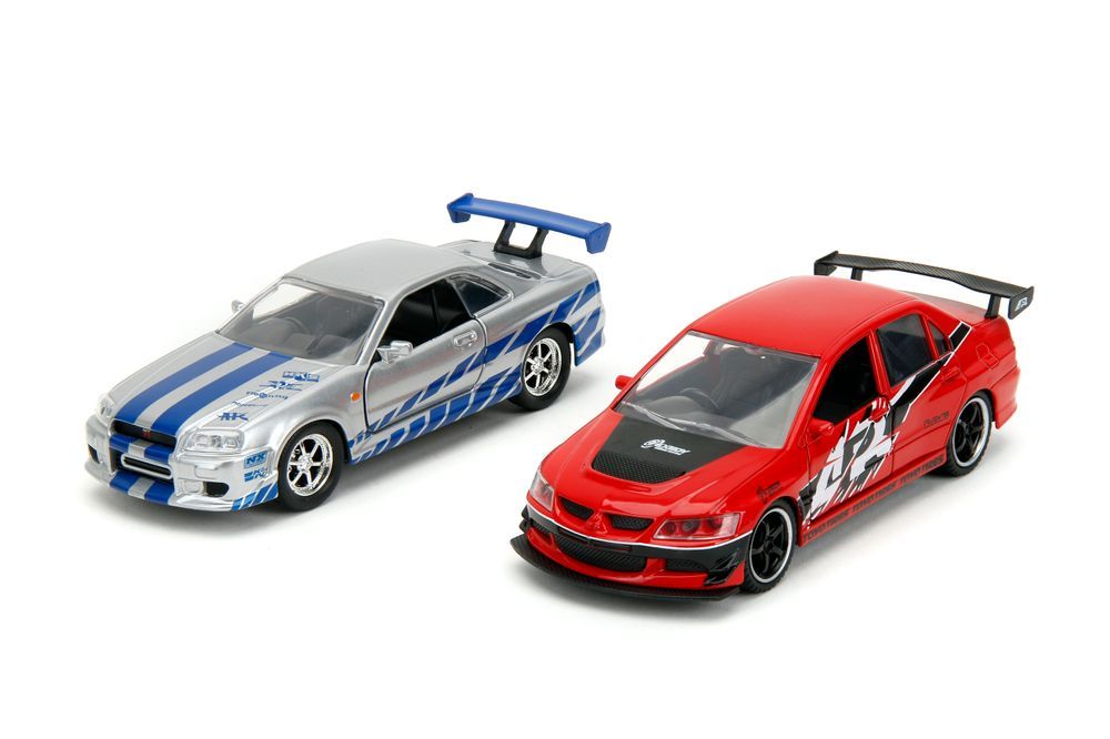 Jada - Fast And Furious Brian's Legacy Series Vehicle Set - 2 Pcs