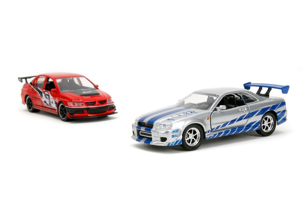 Jada - Fast And Furious Brian's Legacy Series Vehicle Set - 2 Pcs