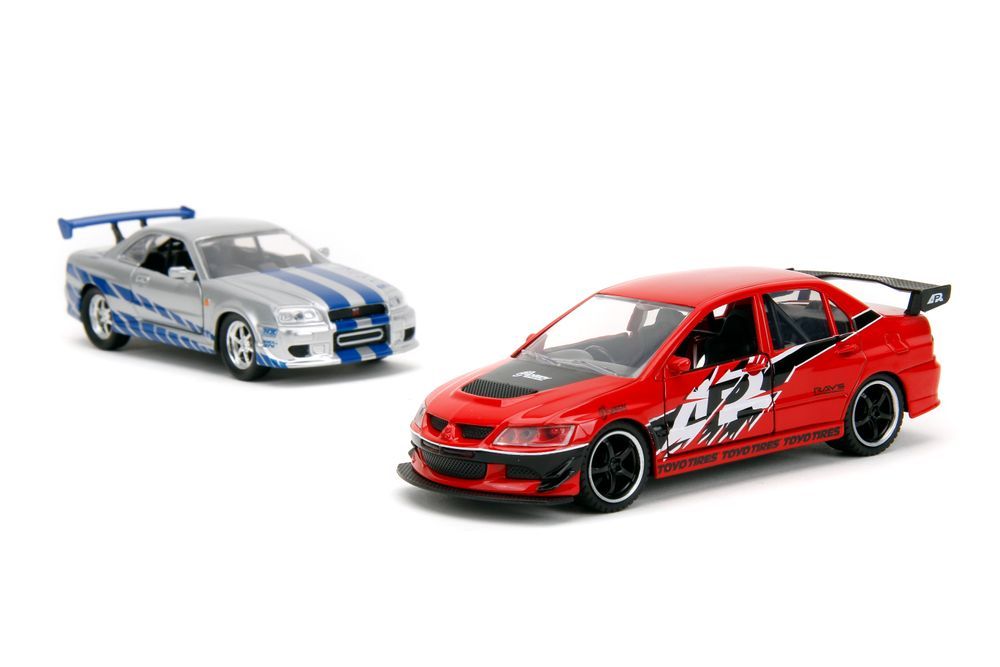 Jada - Fast And Furious Brian's Legacy Series Vehicle Set - 2 Pcs