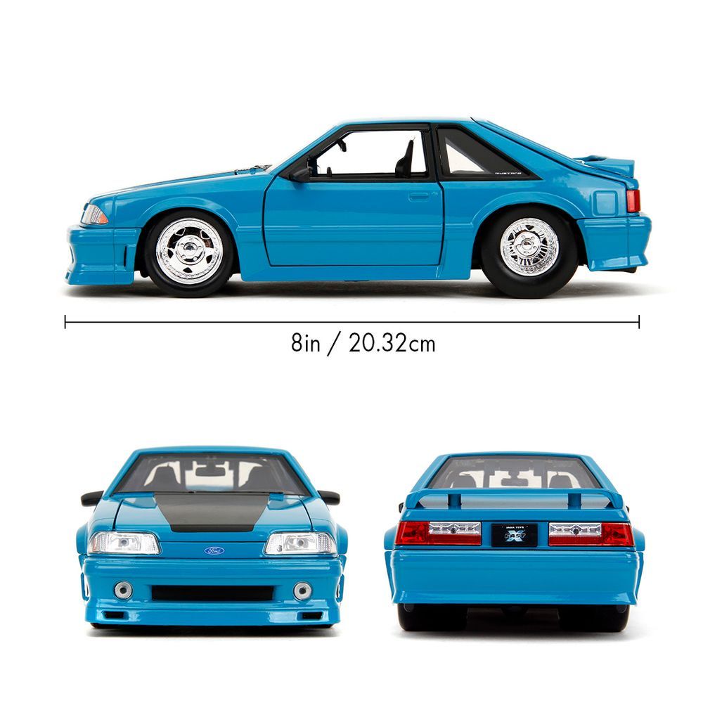 جيدا - سيارة فورد موستانج جي تي فاست آند فيوريس 1/24 - أزرق
