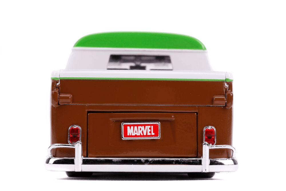 Jada - Marvel Groot And 1963 Volkswagen Pickup Bus Playset - 2 Pcs