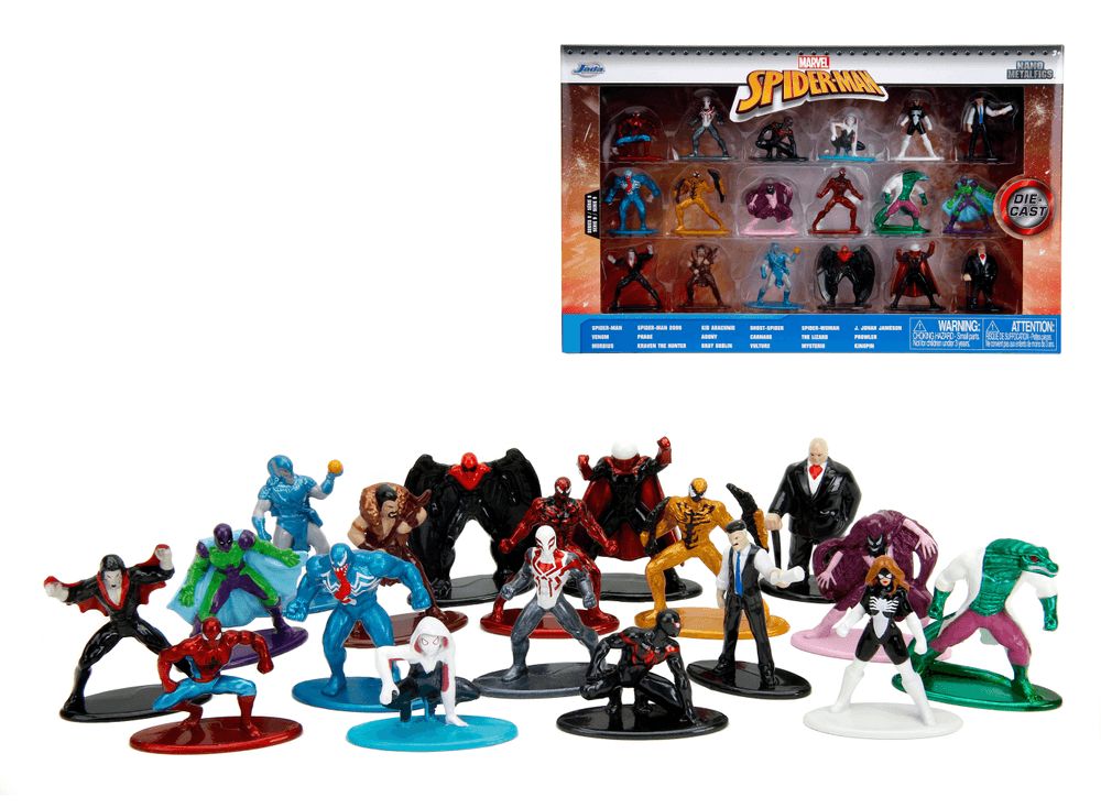 Jada - Marvel Wave 9 Nano Figures - 18 Pcs - 4cm