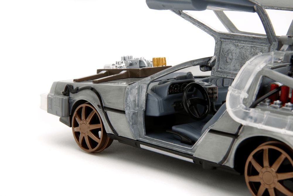 Jada - Back To The Future 3 Time Machine Vehicle - Silver