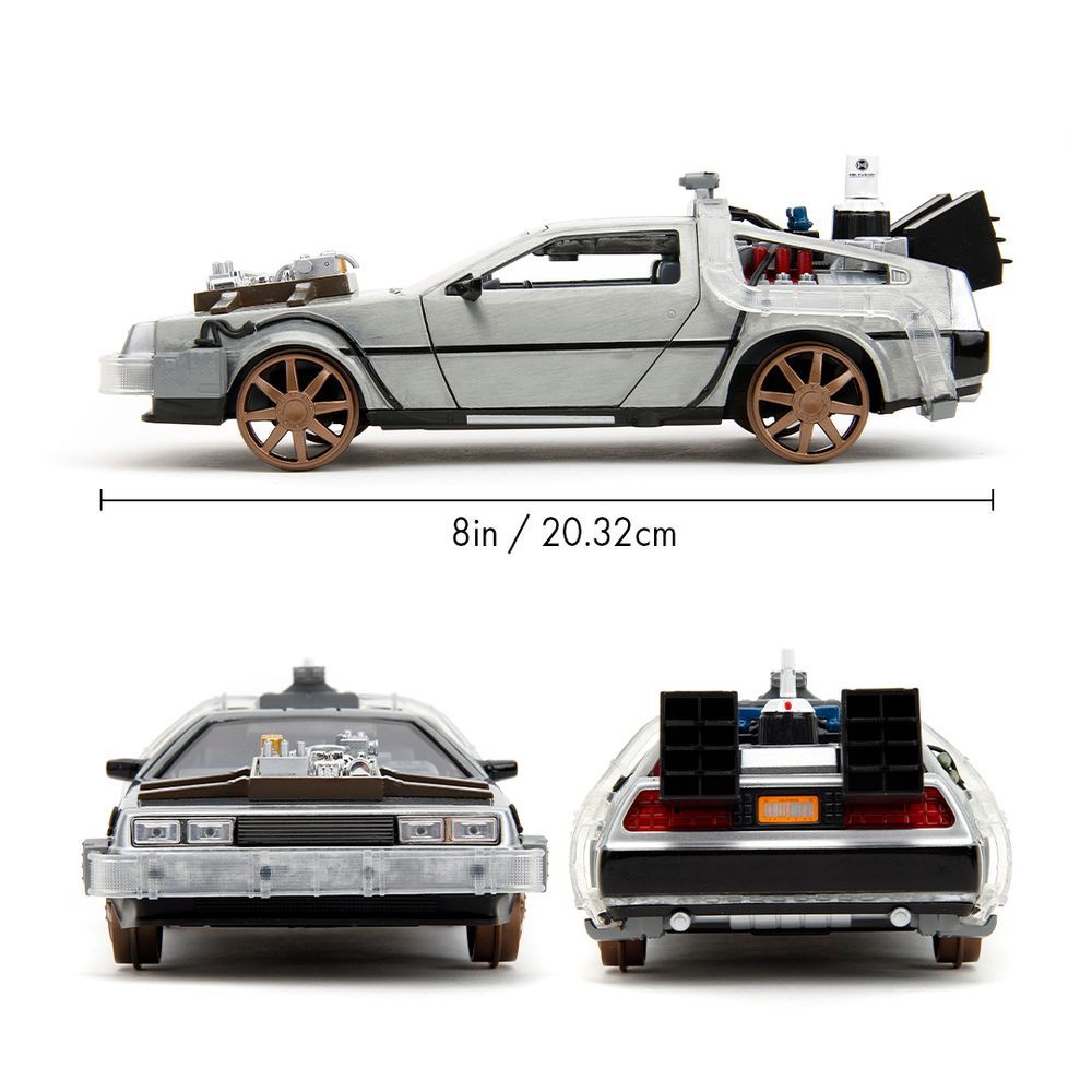 Jada - Back To The Future 3 Time Machine Vehicle - Silver