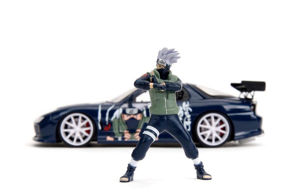 Jada - Naruto Kakashi Hatake And 1993 Mazda RX-7 Playset - 2 Pcs