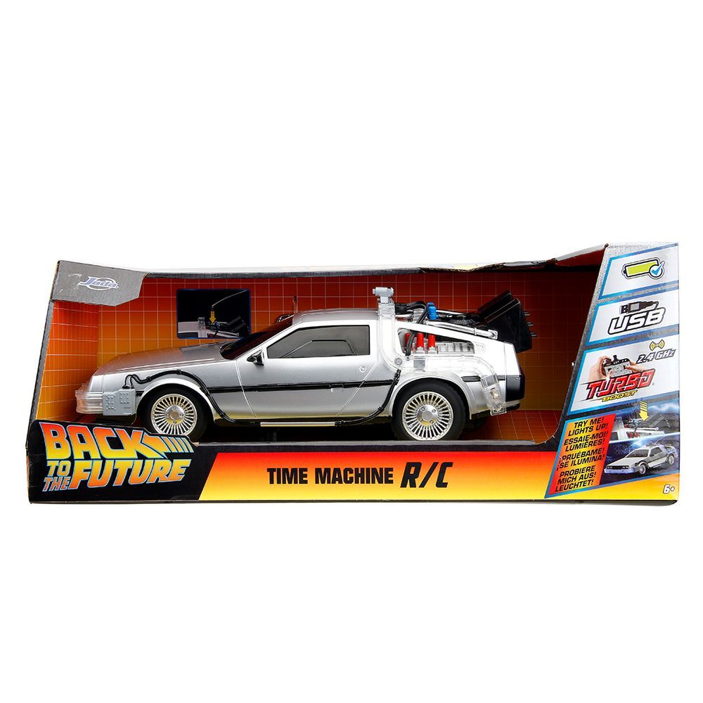 Jada - Back To The Future Time Machine RC Vehicle - Silver