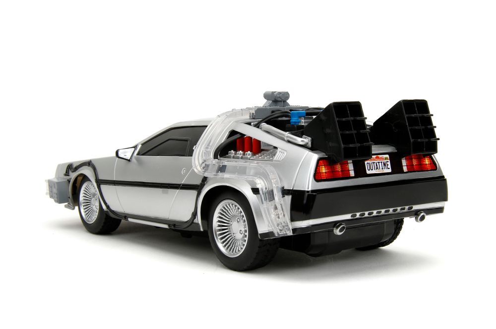 Jada - Back To The Future Time Machine RC Vehicle - Silver