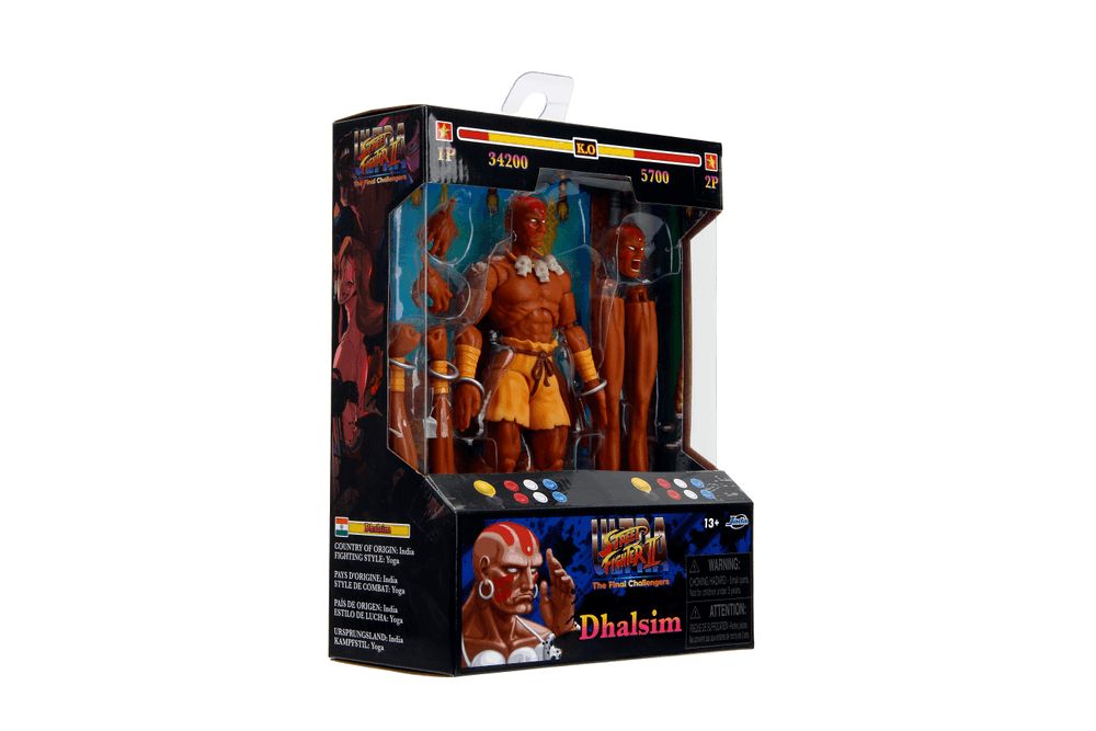 Jada - Street Fighter Ii Dhalsim Action Figure - 6-Inch